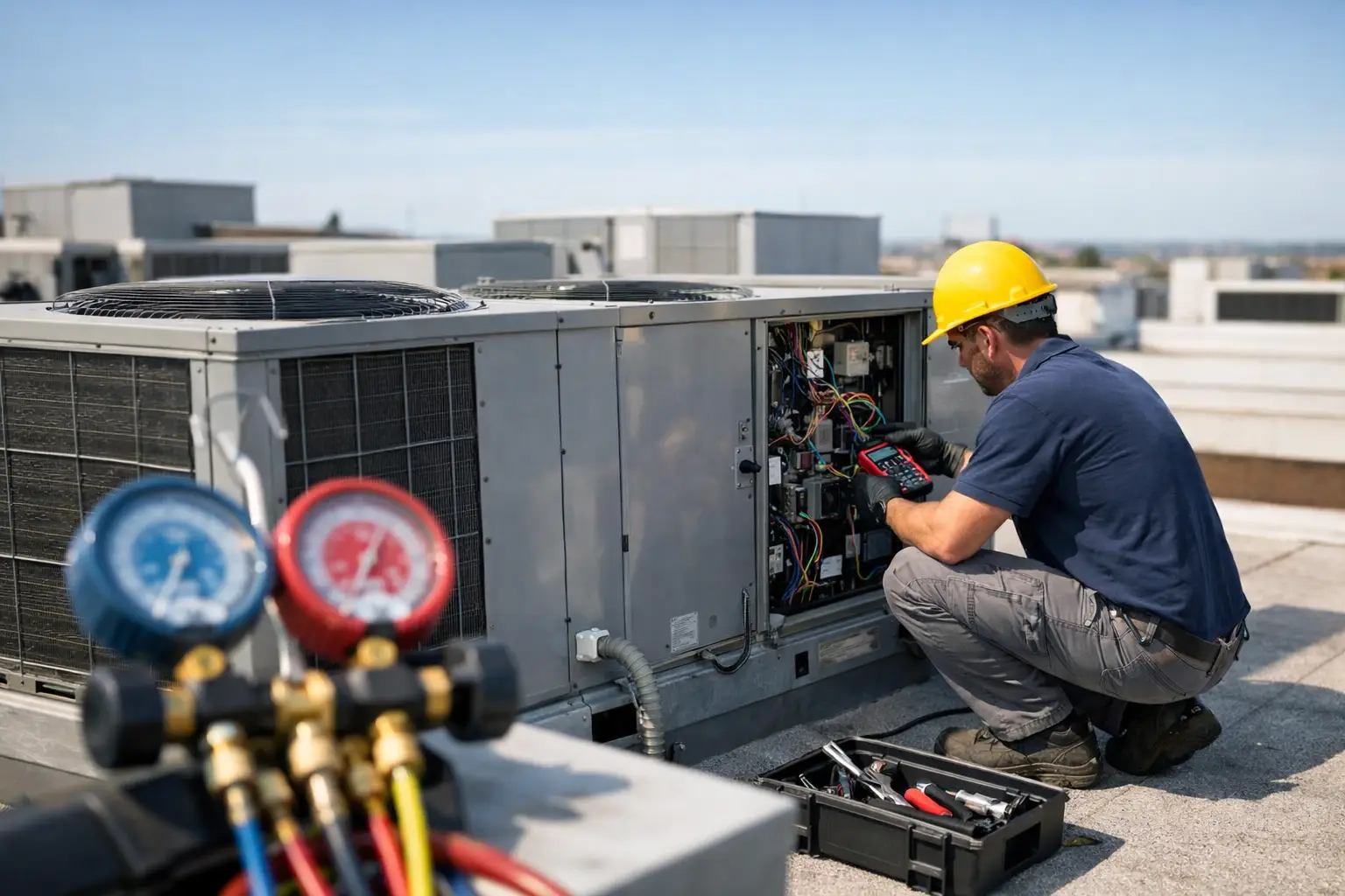 Commercial Rooftop Unit Repair: What Matters