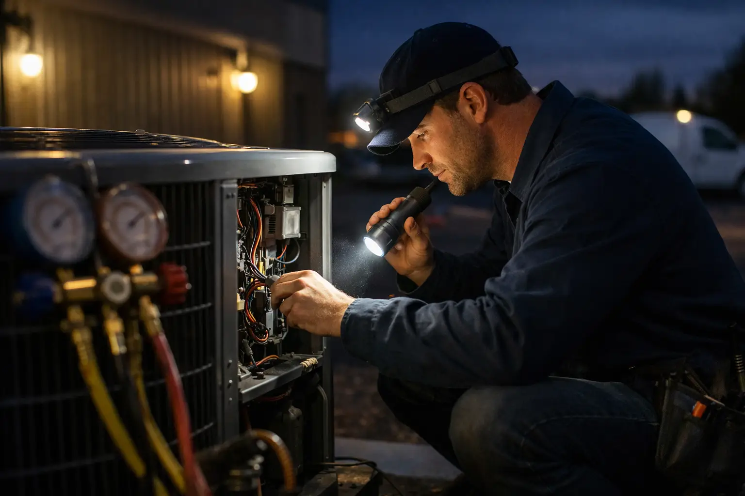 After Hours HVAC Repair Example: What Happens?
