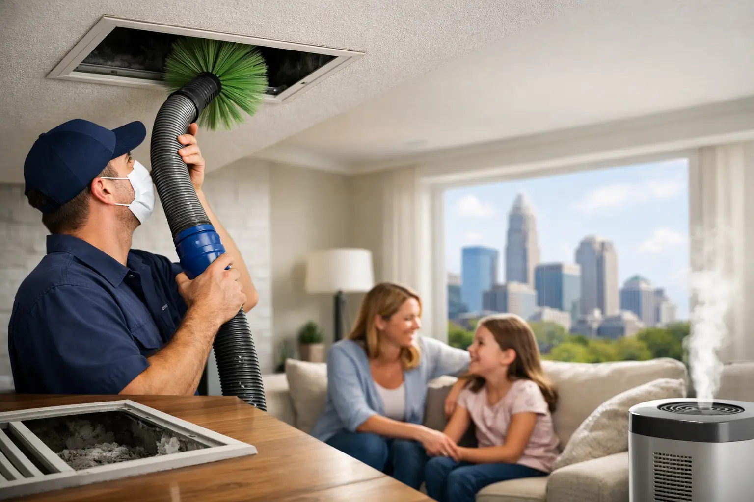 Air Duct Cleaning Benefits for Charlotte Homes