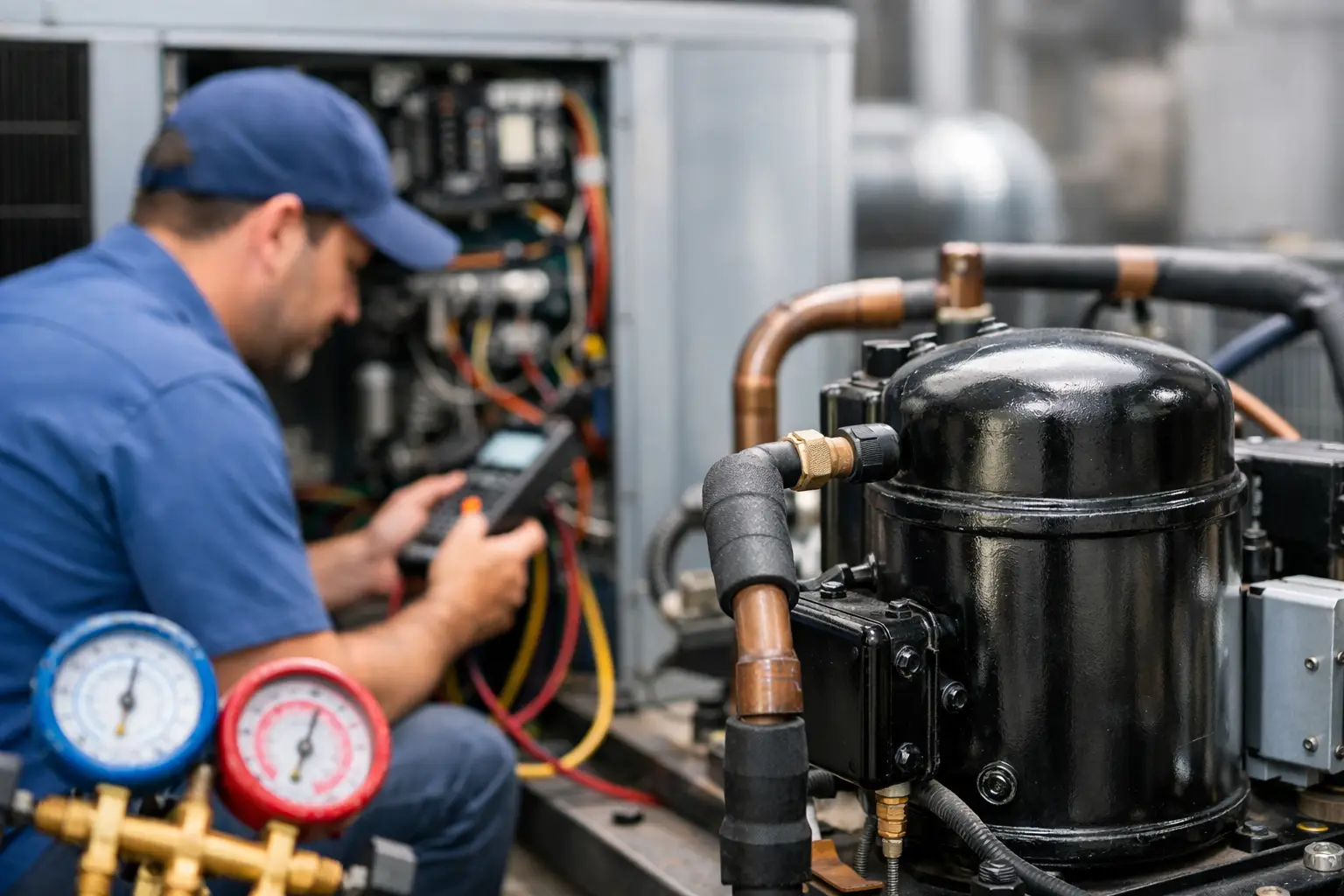Diagnostic Repair Avoided Compressor Replacement