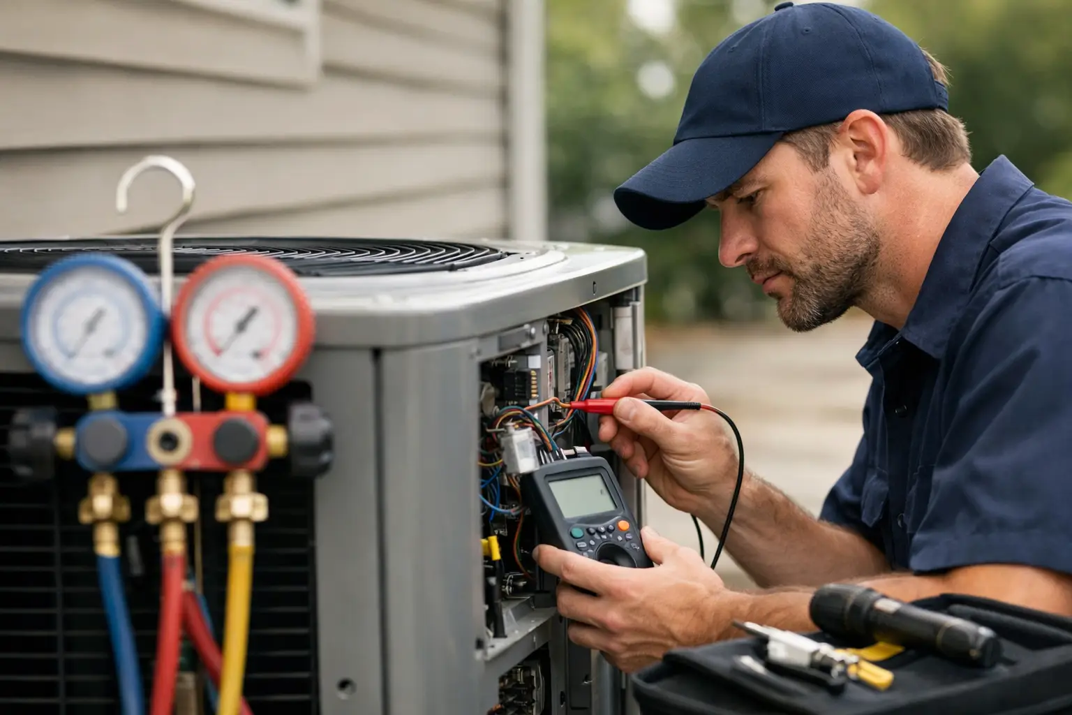 HVAC Repair Example: A No-Start AC Diagnosis