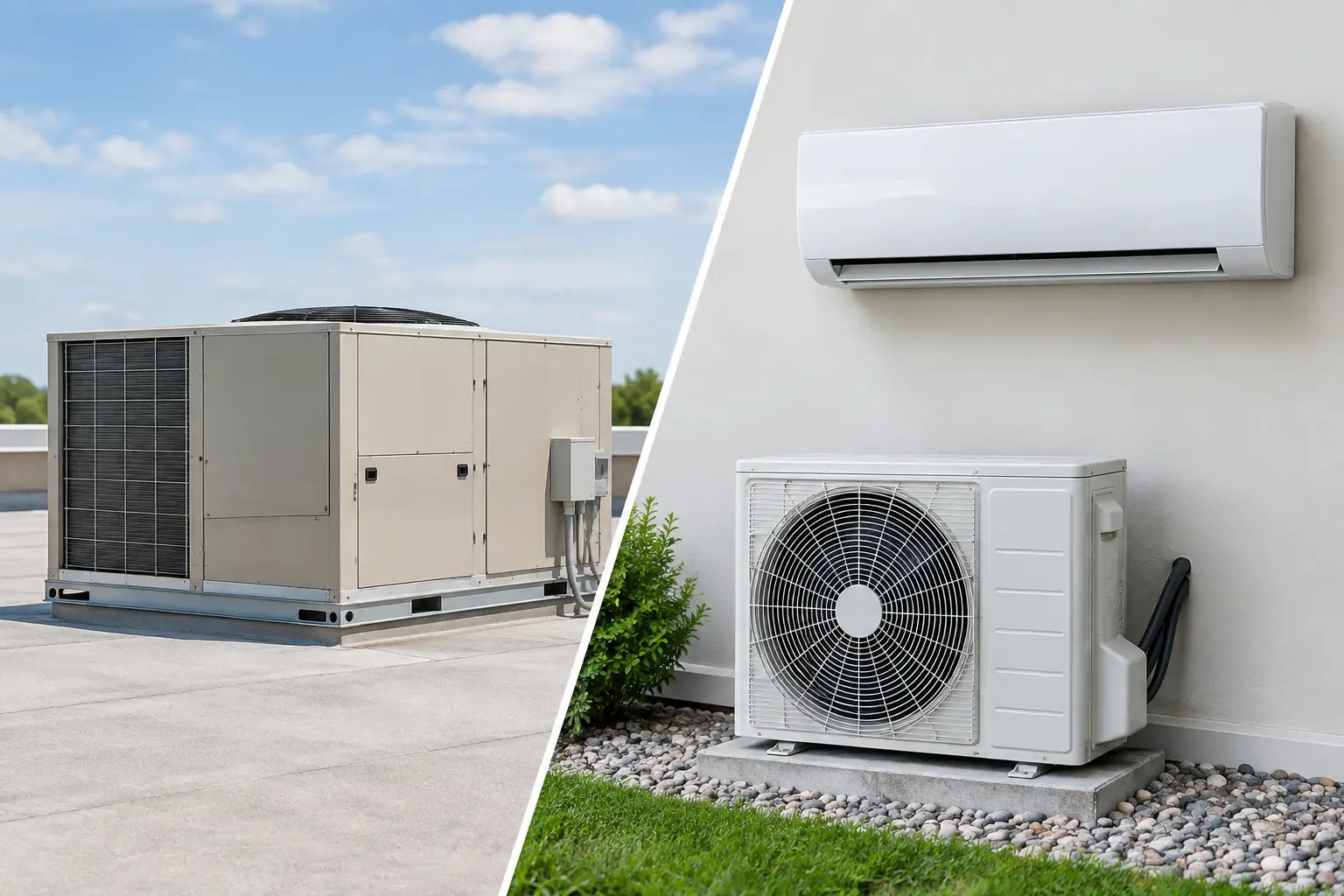 Packaged Versus Split HVAC Systems Compared